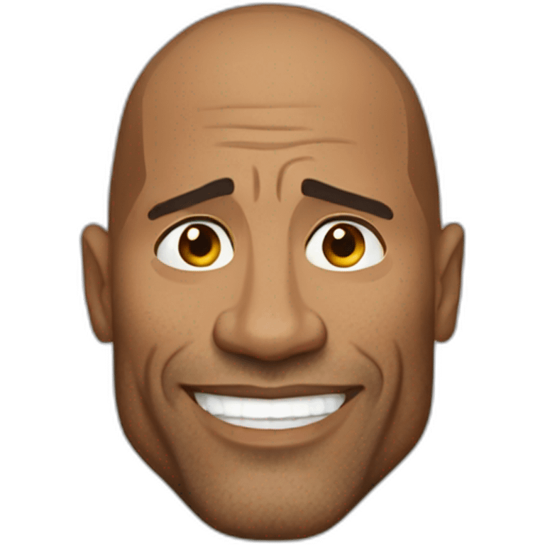 dwayne johnson emoji