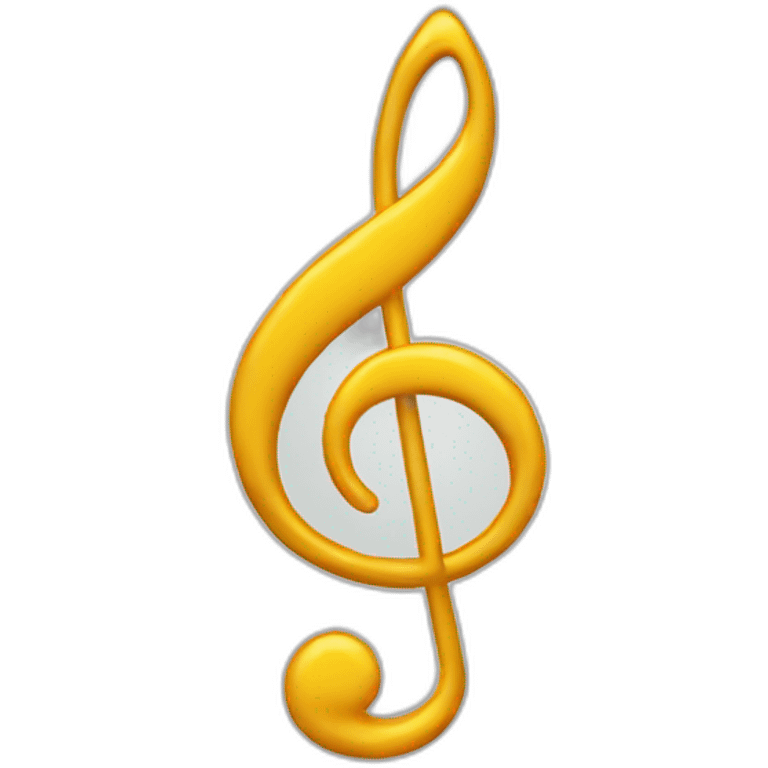 Music note fourth emoji