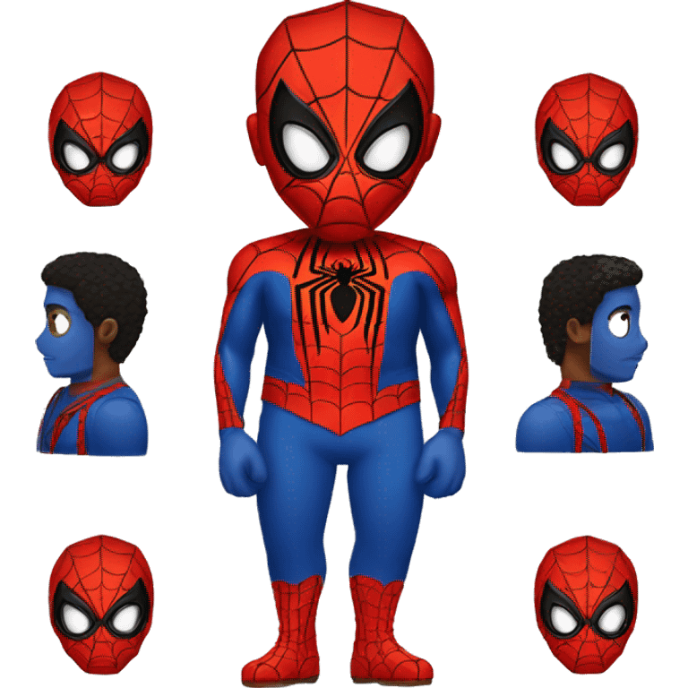 spiderman wearing a micheal jackson outfit emoji