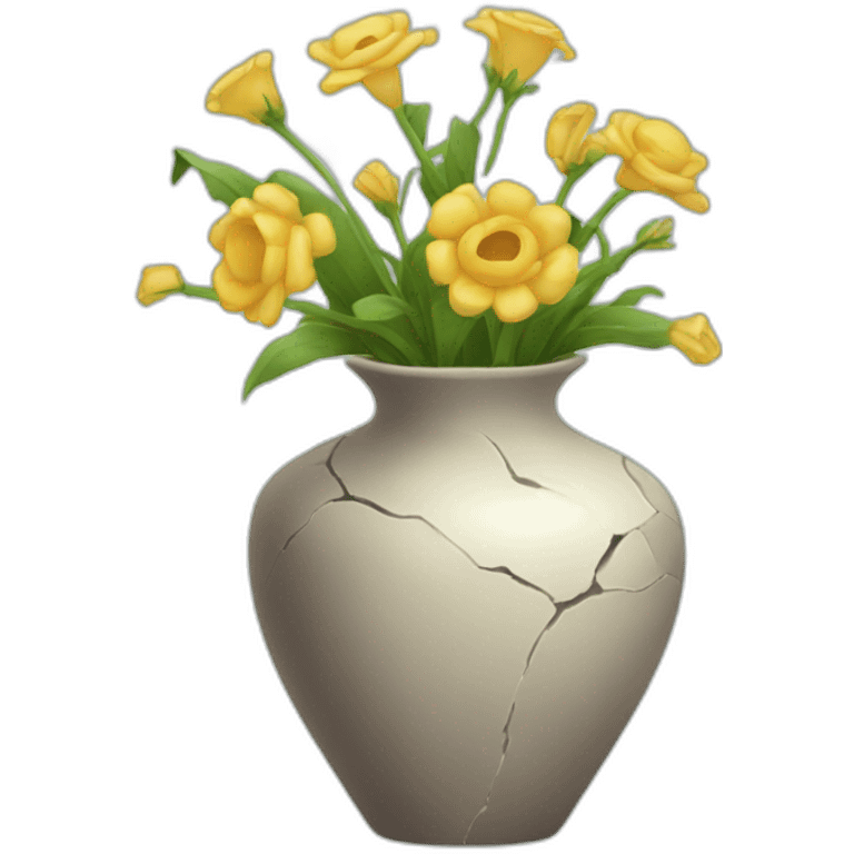 broken vase emoji