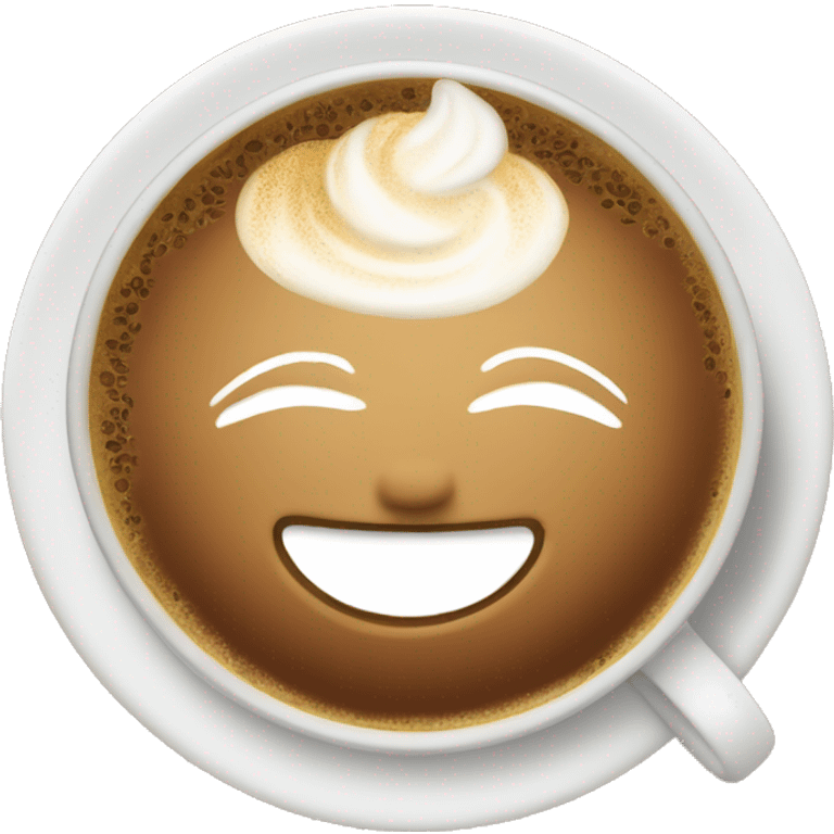 white coffee starbucks emoji