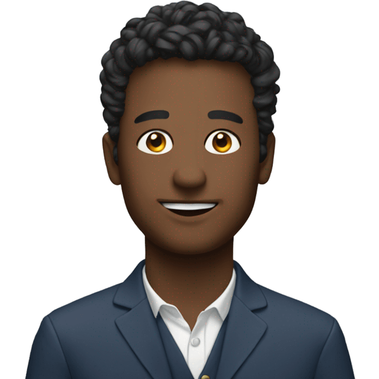 an online zoom interview emoji