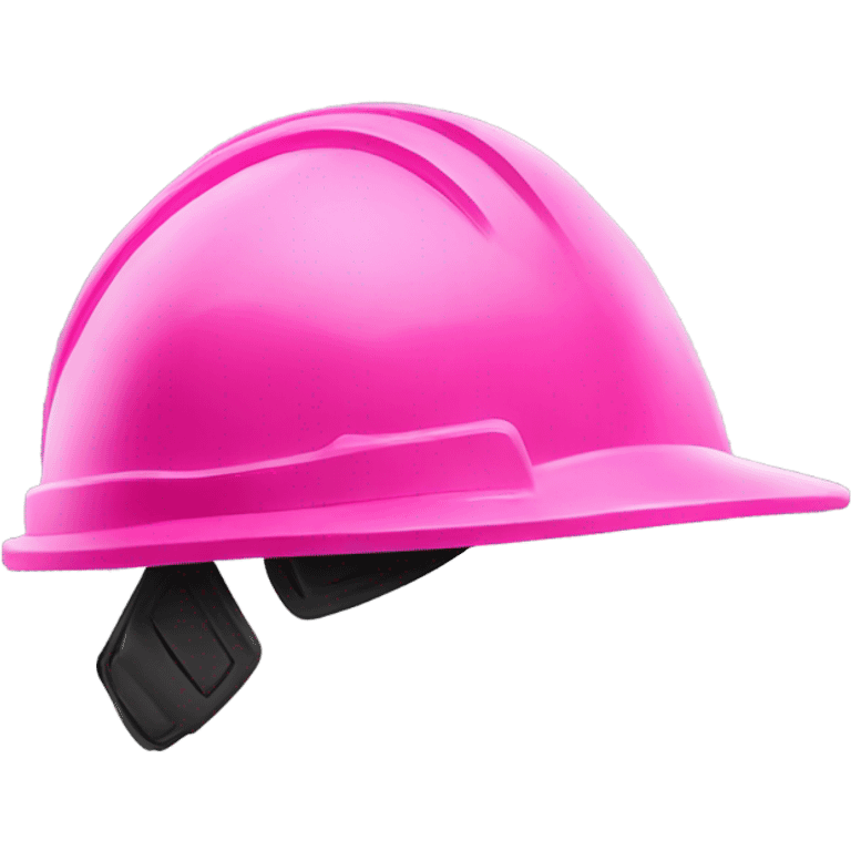 pink hard hat emoji