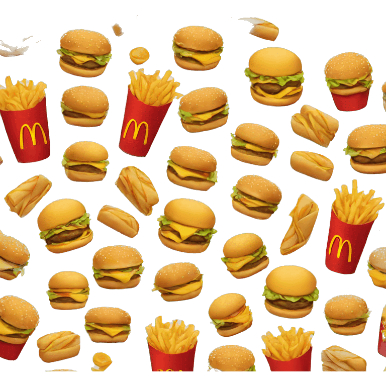 Mcdonalds FAST FOOD emoji