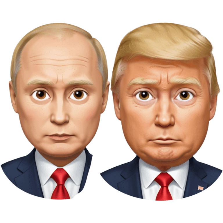 trump with putin emoji