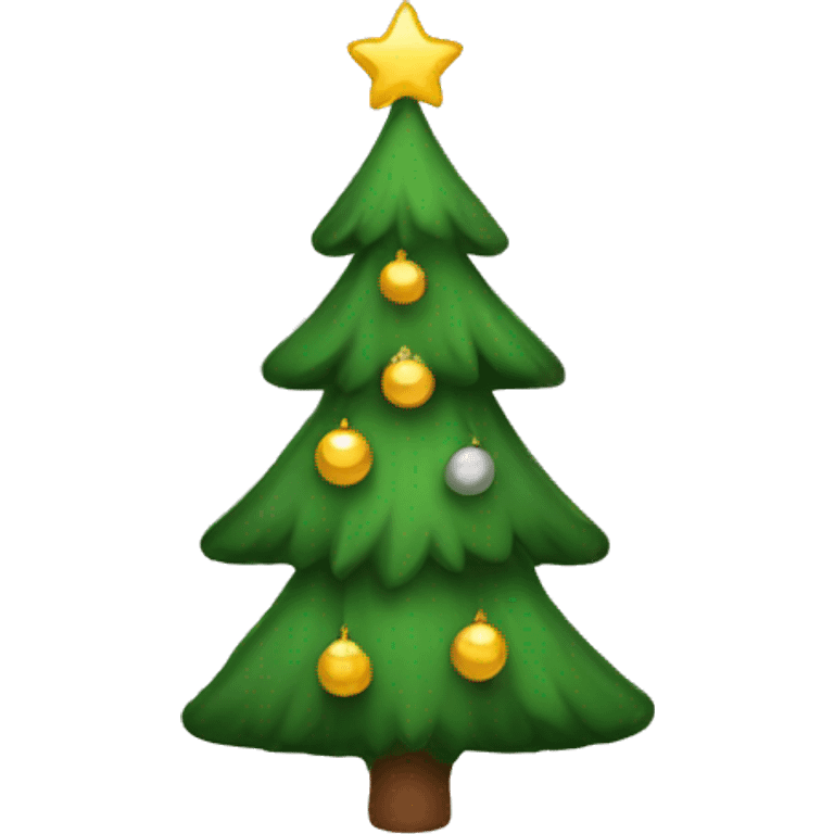 Neutral christmas tree emoji