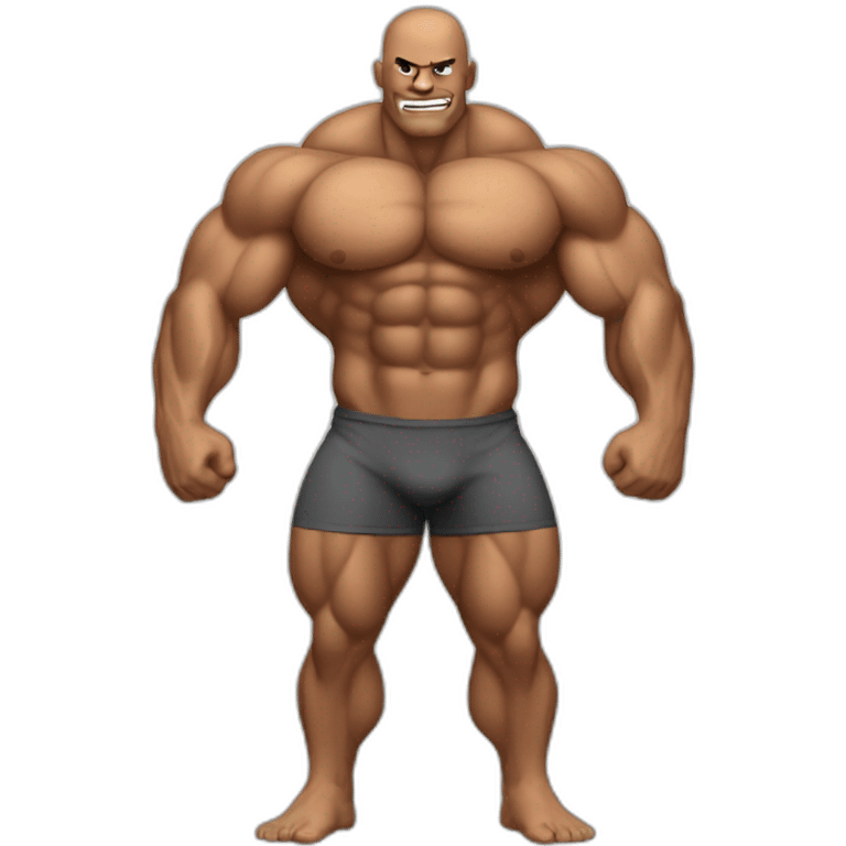 man bodybuilder emoji