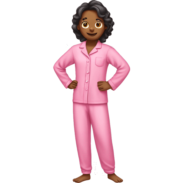 Pink pajamas emoji