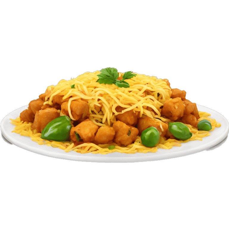 PAKISTANI FOOD ON A PLATE emoji