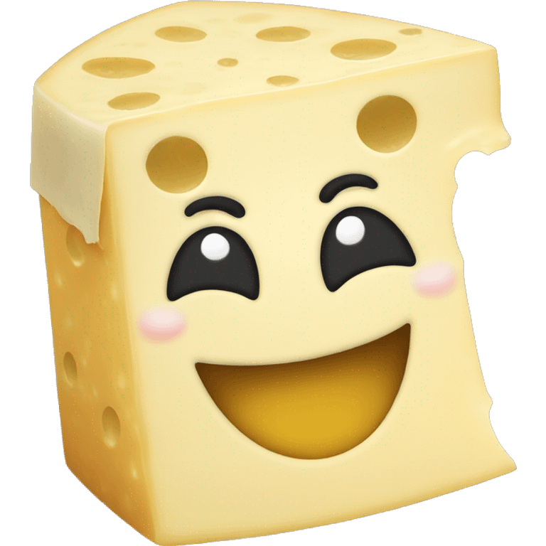 parmesan cheese is laughing  emoji