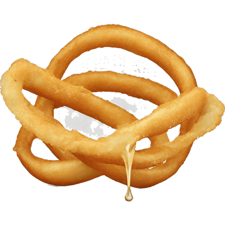 Onion ring dripping emoji