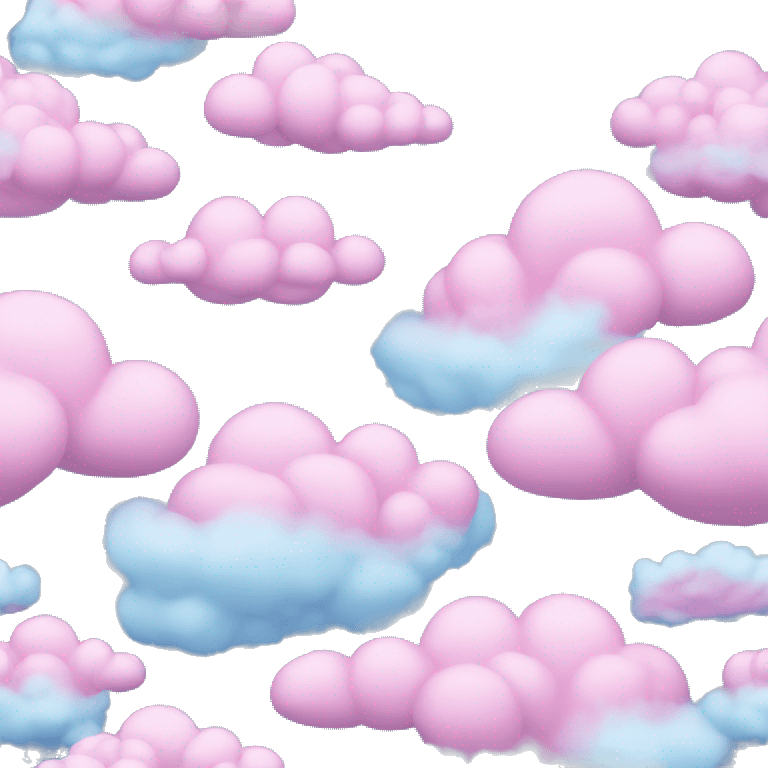 candy clouds emoji