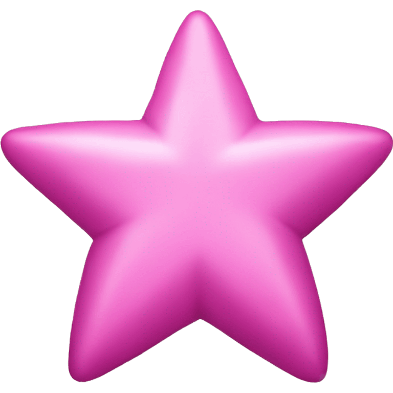 Pink Star emoji