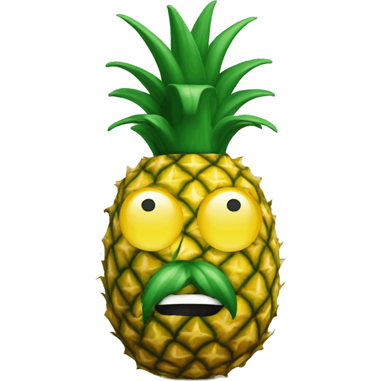 pineapple vape emoji