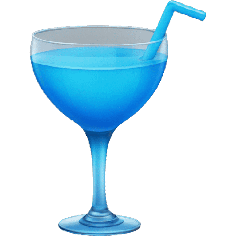 blue drink emoji