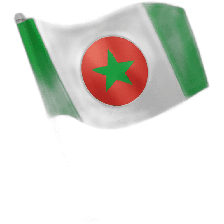 drapeaux algerie emoji