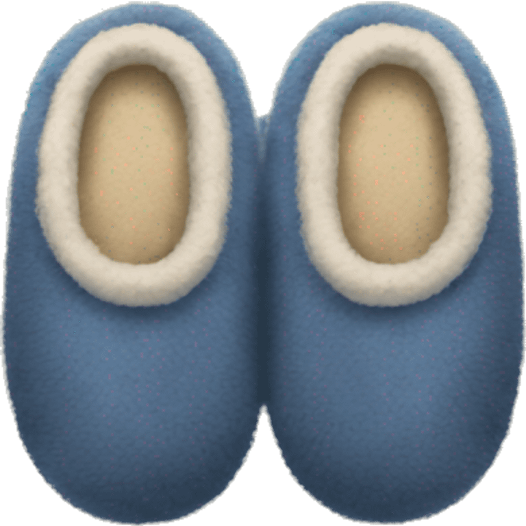 Cozy slippers emoji