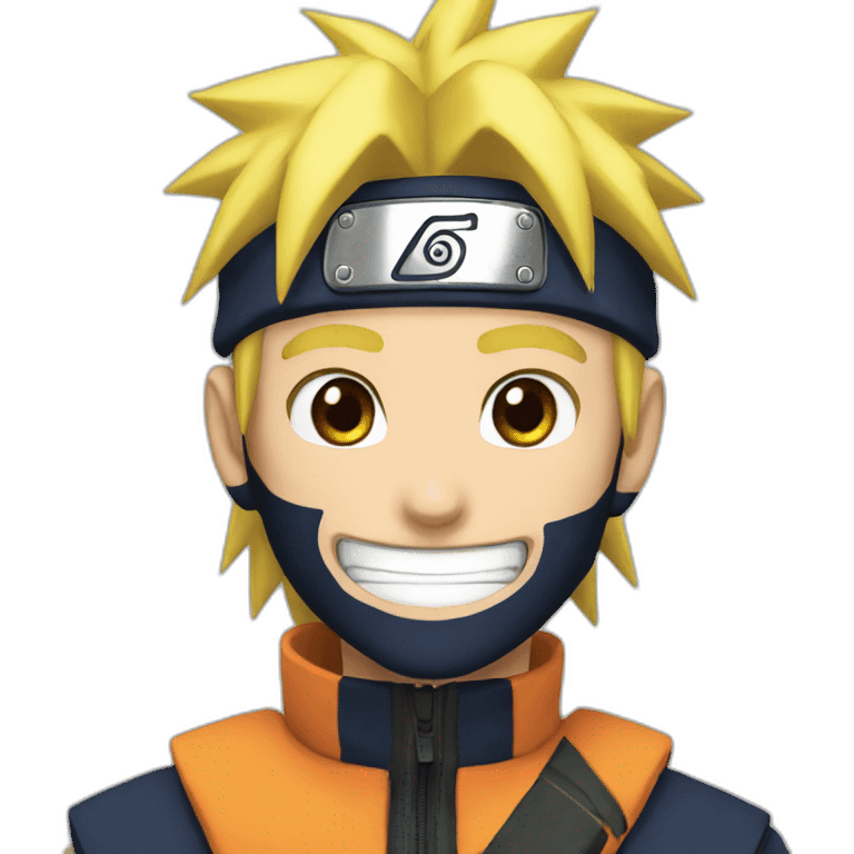 Naruto smile emoji