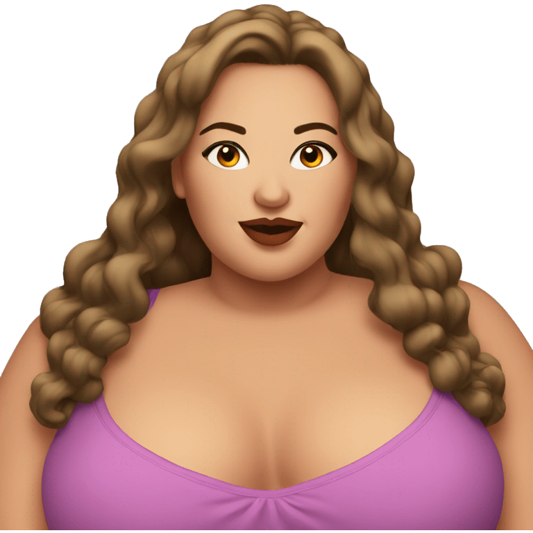 Bbw model  emoji