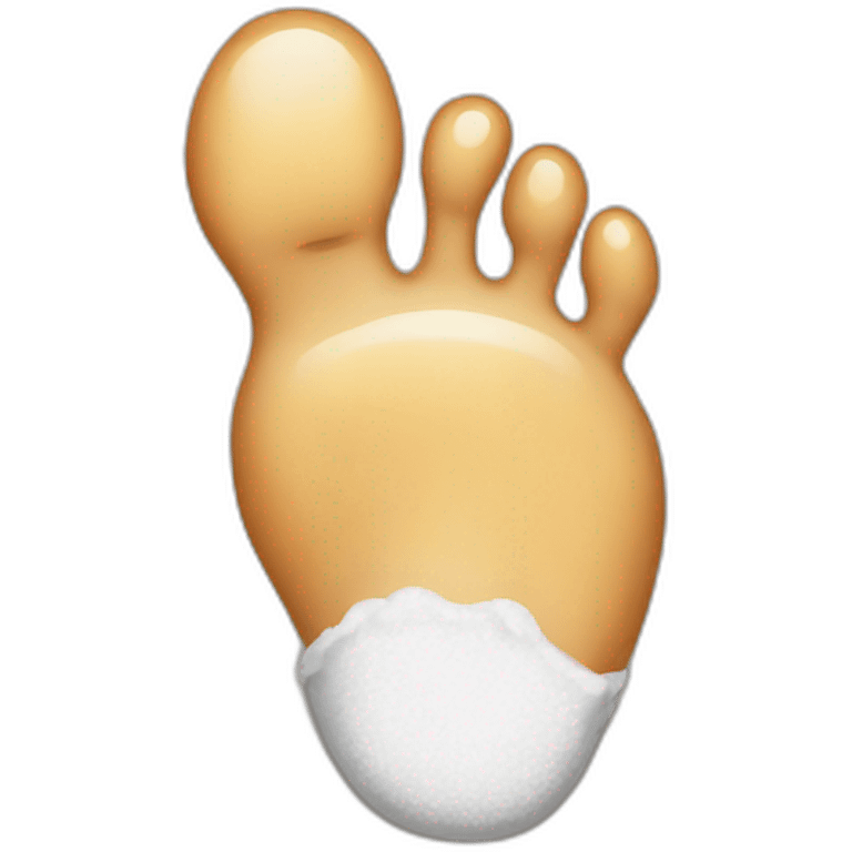 dirty toe emoji