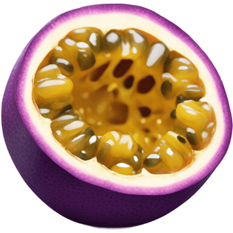 Passion fruit emoji