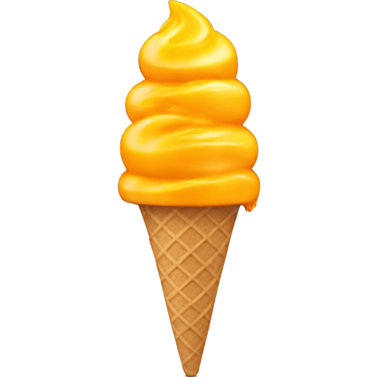 mango ice cream emoji