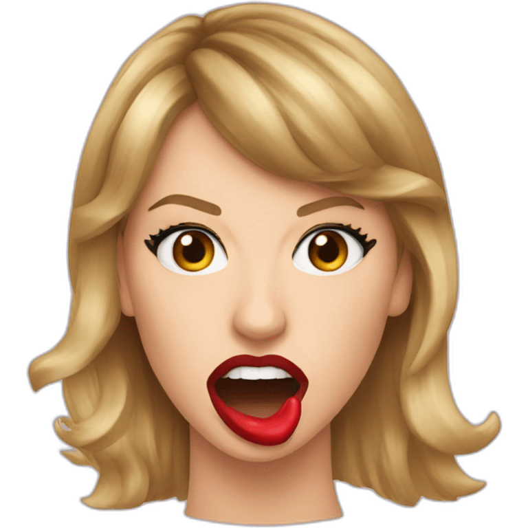 taylor-swift-mouth-bbc emoji