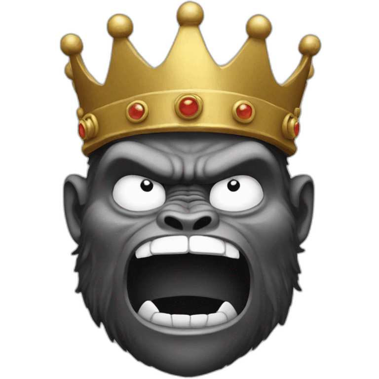 King kong crown emoji