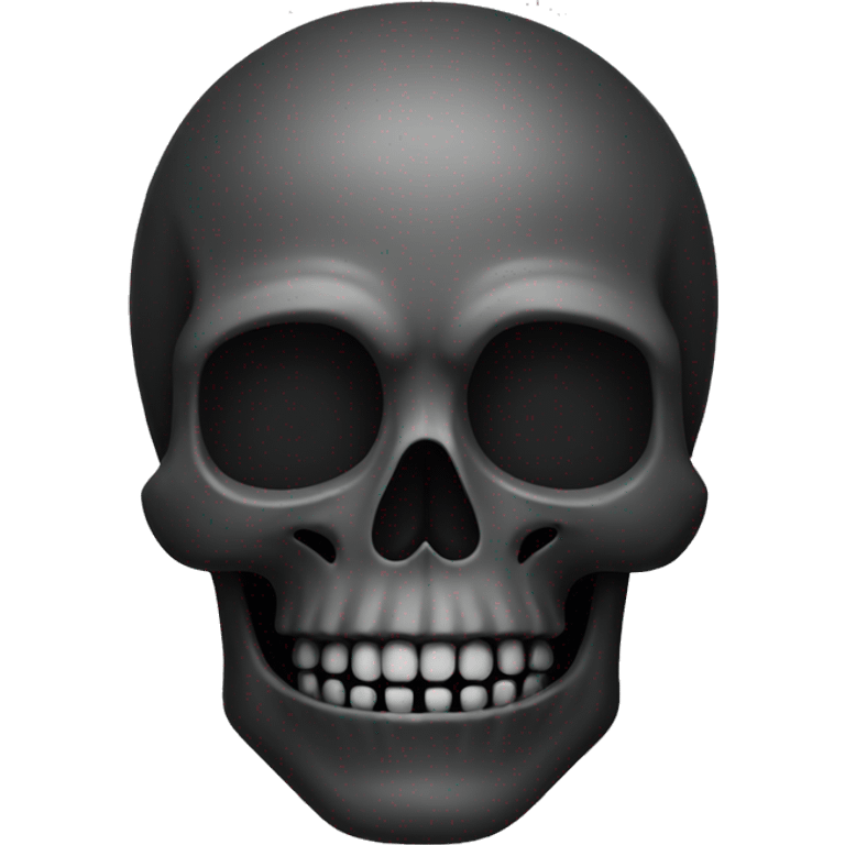 Dark skull  emoji