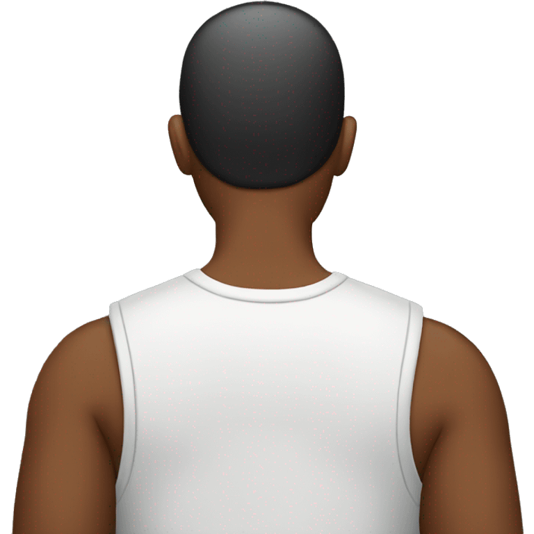 Big back person emoji