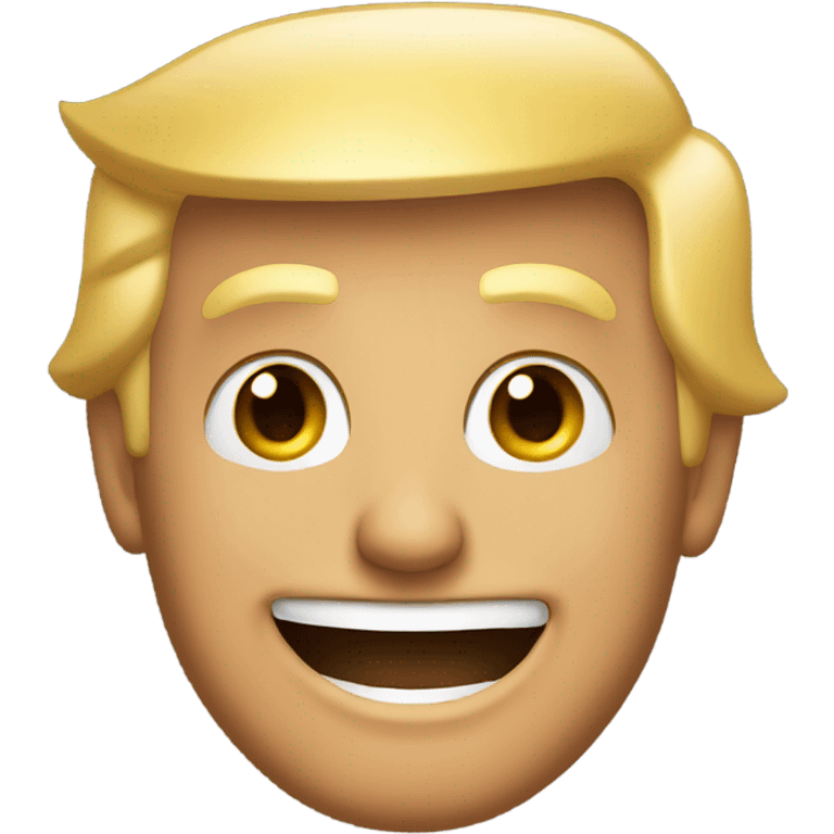 Donald Trump smiling emoji