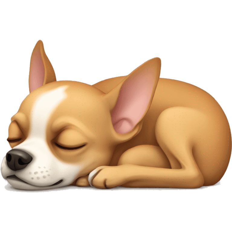 Chihuahua sleeping emoji