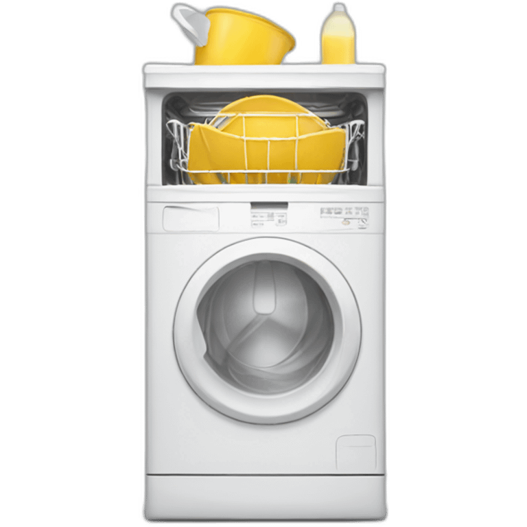 Dishwasher-perspective-white emoji