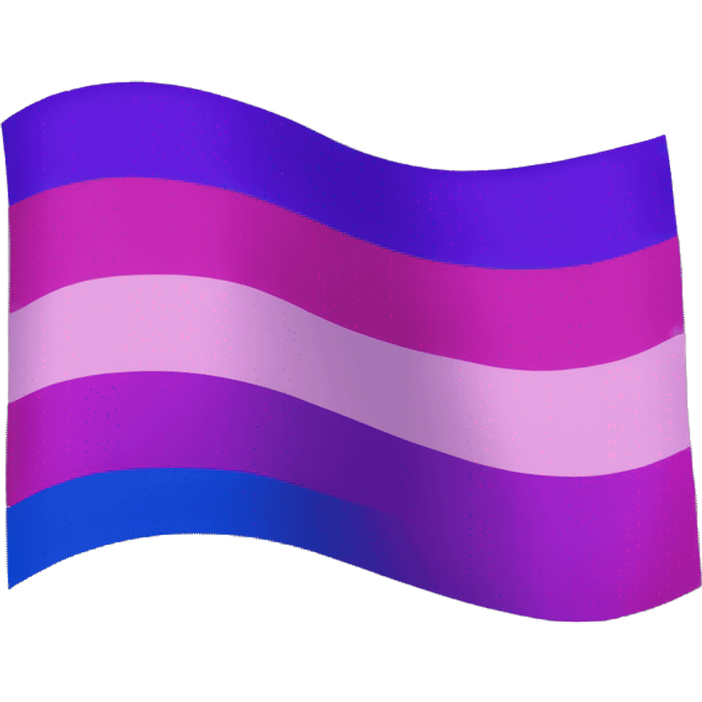 Bisexual flag emoji