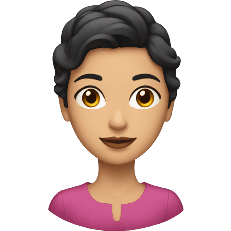 Mujer morena  emoji