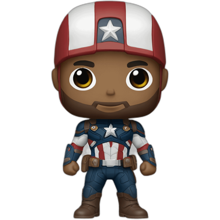 funko-pop-captian-america emoji