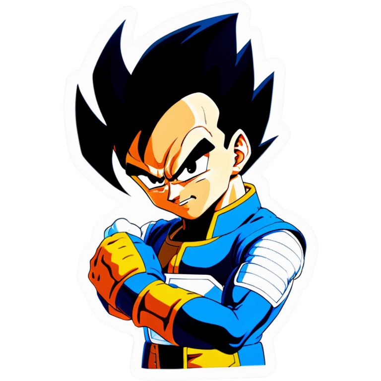 Vegeta y bulla emoji