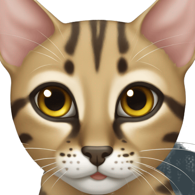 Savannah cat  emoji