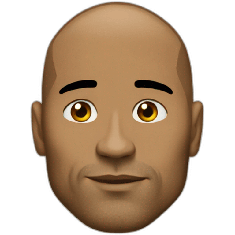 The Rock  emoji