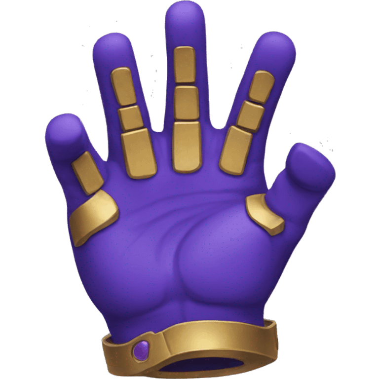 thanos hand emoji