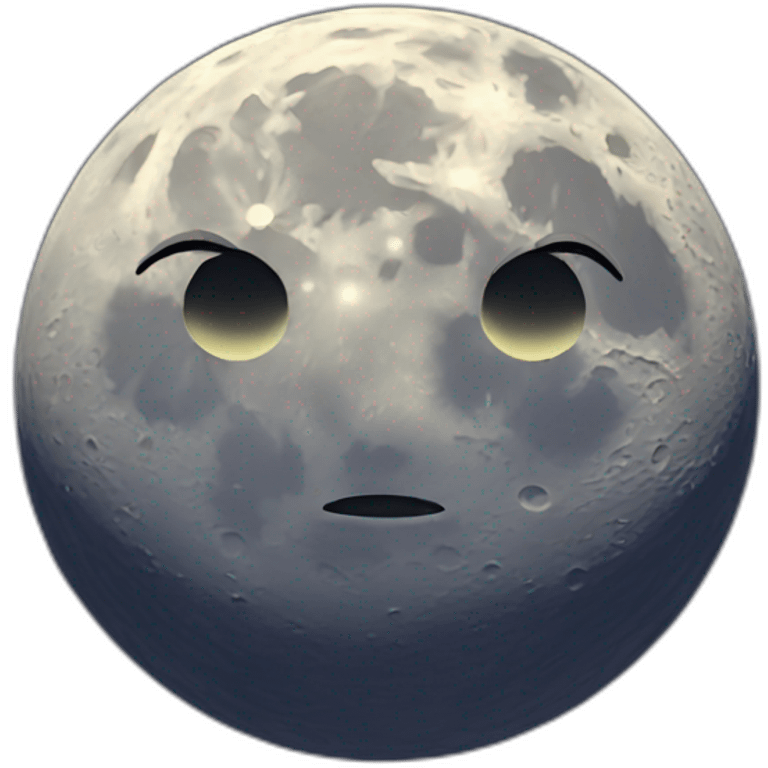 Moon emoji