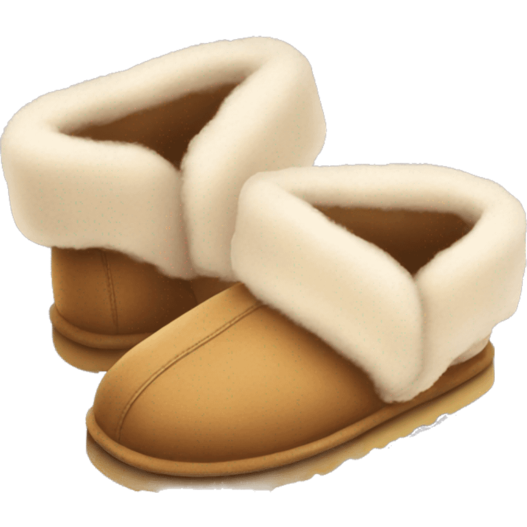 UGG slippers  emoji