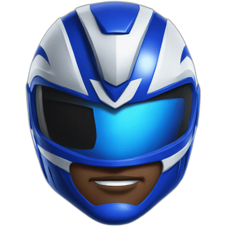 blue power ranger emoji