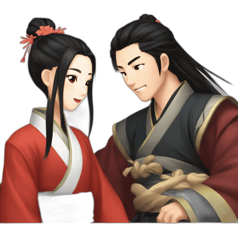 Wei wuxian and Lan wangji relationship emoji