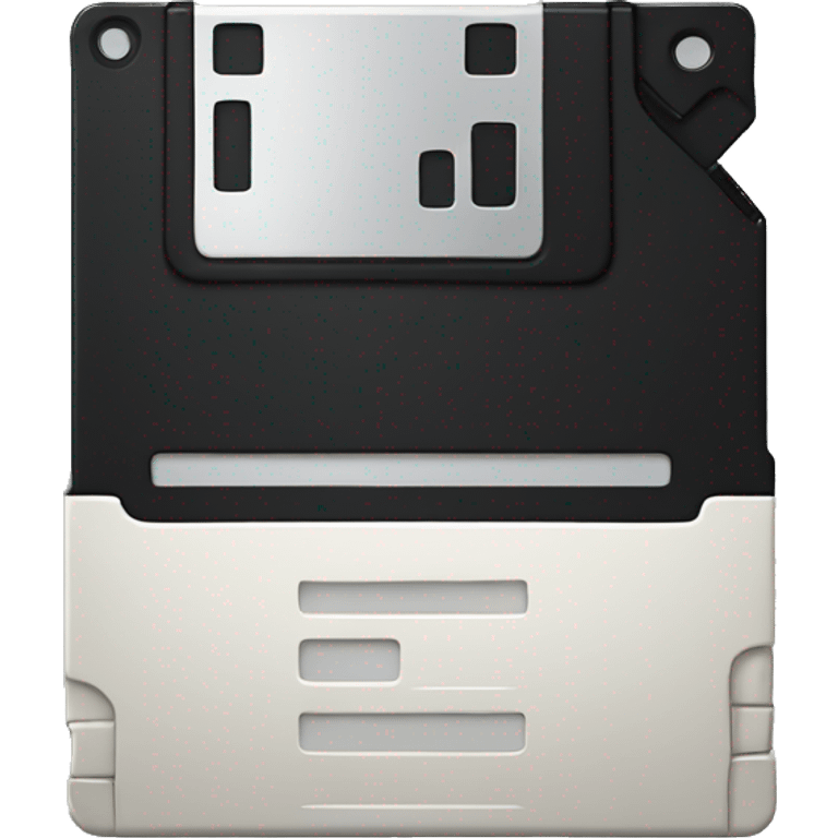 black floppy disk emoji