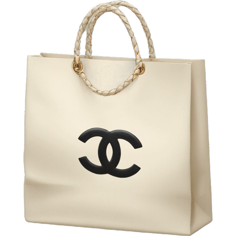 chanel shopping bag emoji