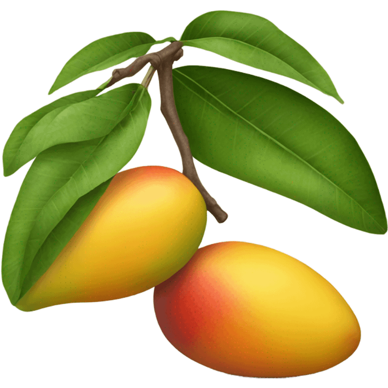 Realistic Mango emoji