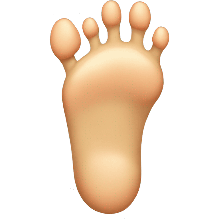 foot emoji