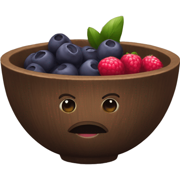 Açaí bowl emoji