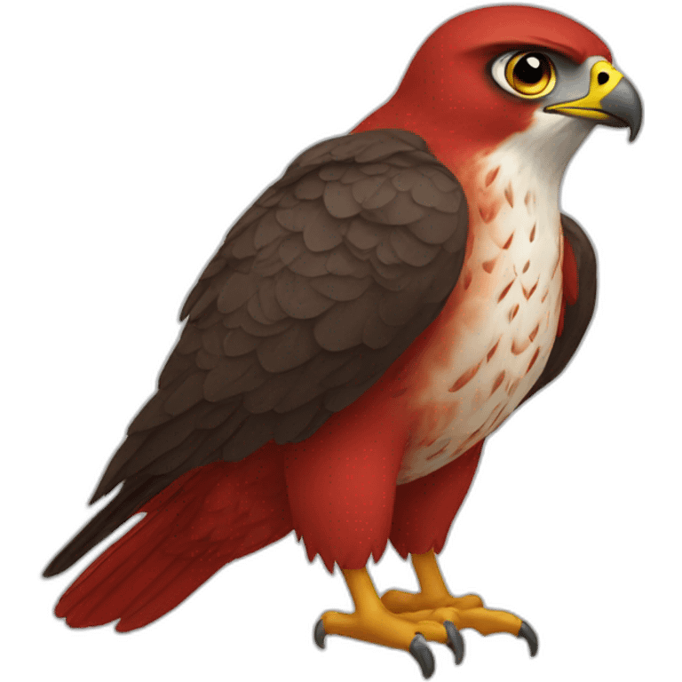 red falcon emoji